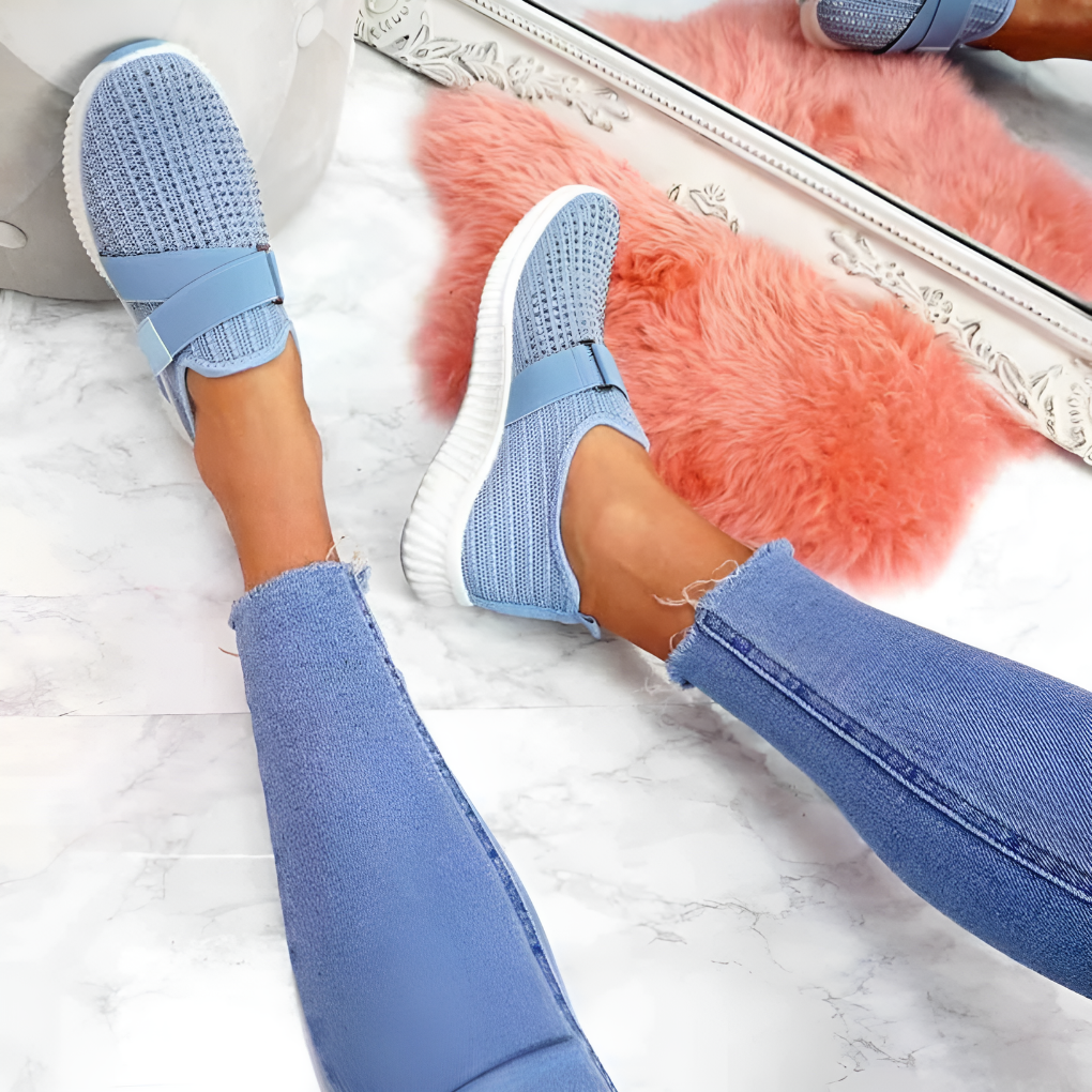 Women's Customizable T Strap Flat Shoes