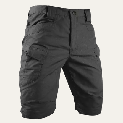 Men's Cargo Shorts Cotton Summer Beige