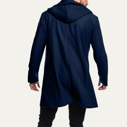 Montrose Ridge Men's Wool Blend Toggle Duffle Coat