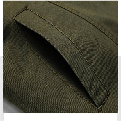 Men's Military Jacket Rugged Cotton