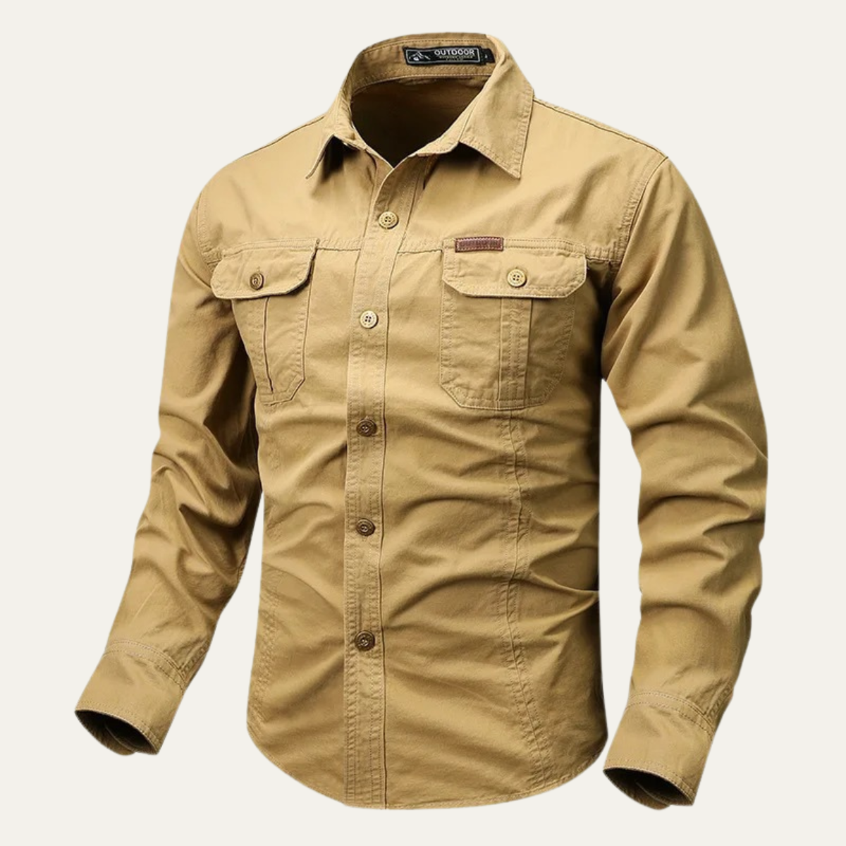 Men's Tactical Military Shirt With Pockets