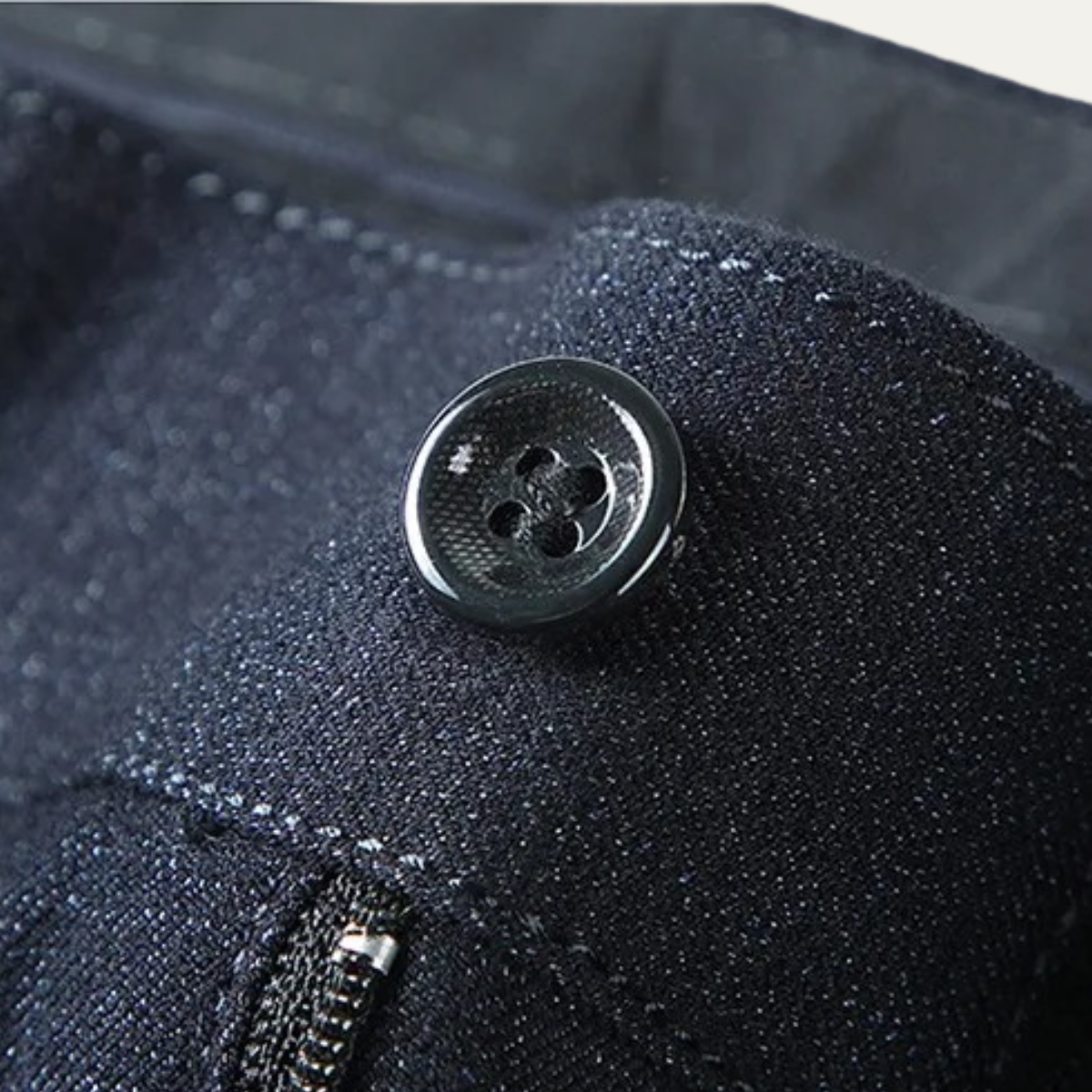 Men's Double Pleated Straight Leg Dress Pants Wool
