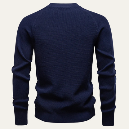 Men's Soft Knit Slim Fit Sweater Red