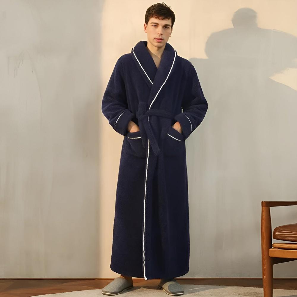 Luxe Fleece Bathrobe Soft Comfortable