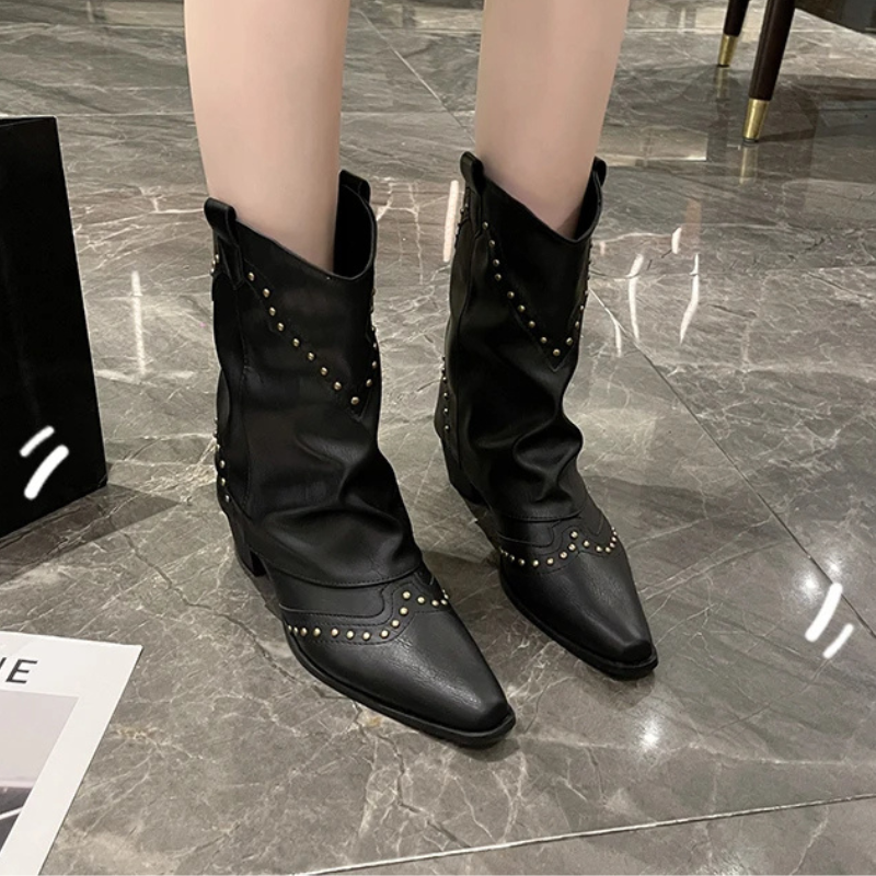 Western Studded Boots