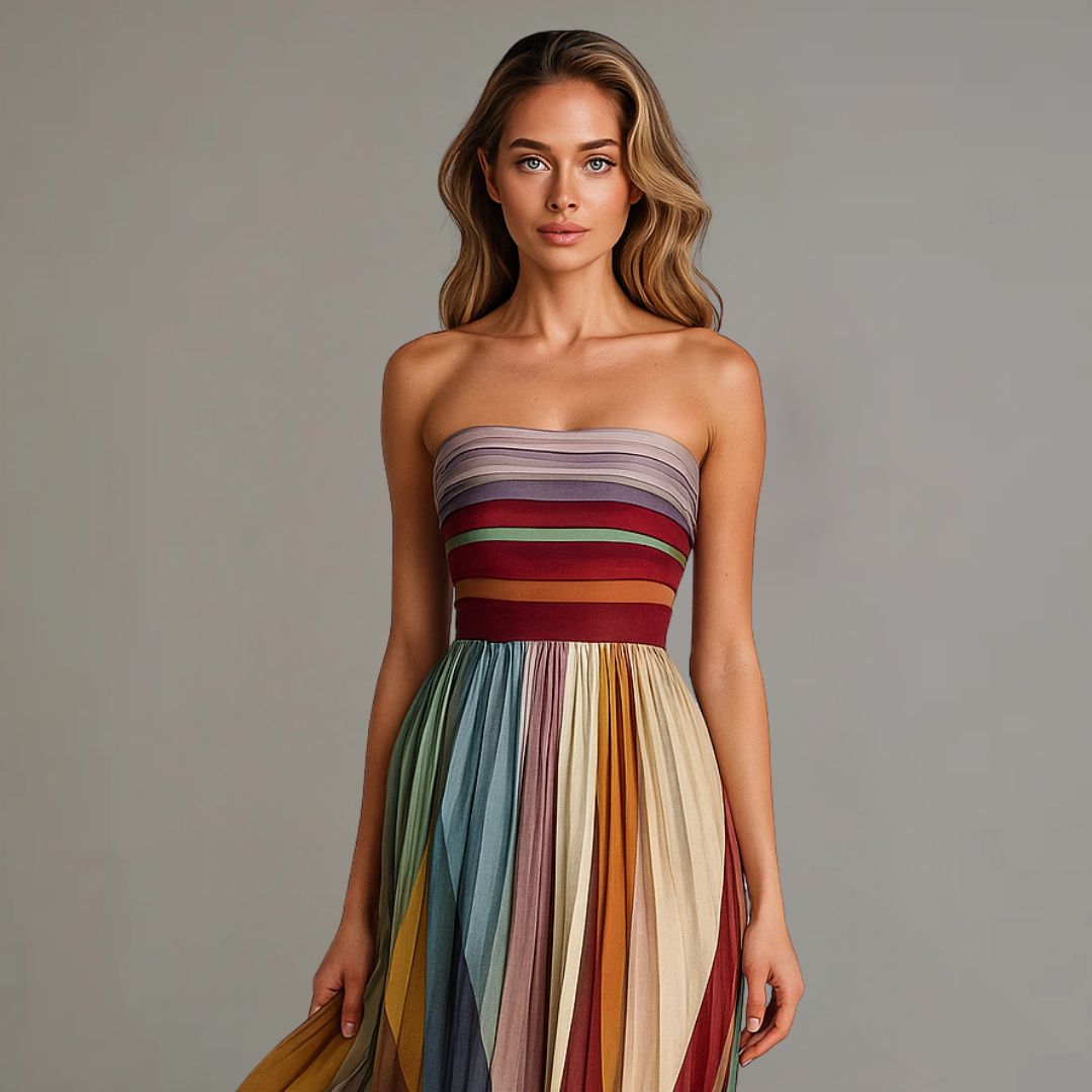 Women's Maxi Dress Glam Holiday Style