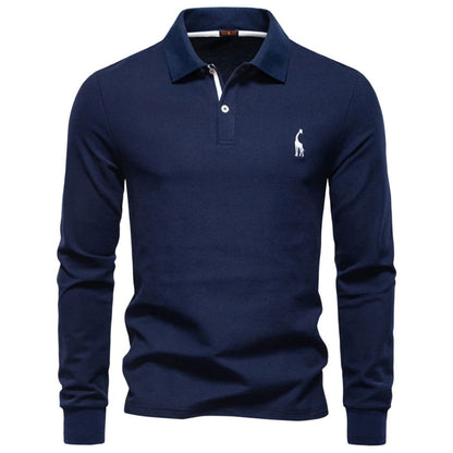 Men's Modern Cotton Long Sleeve Shirt