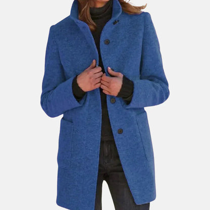 Tweed Overcoat Classic Earth Tones