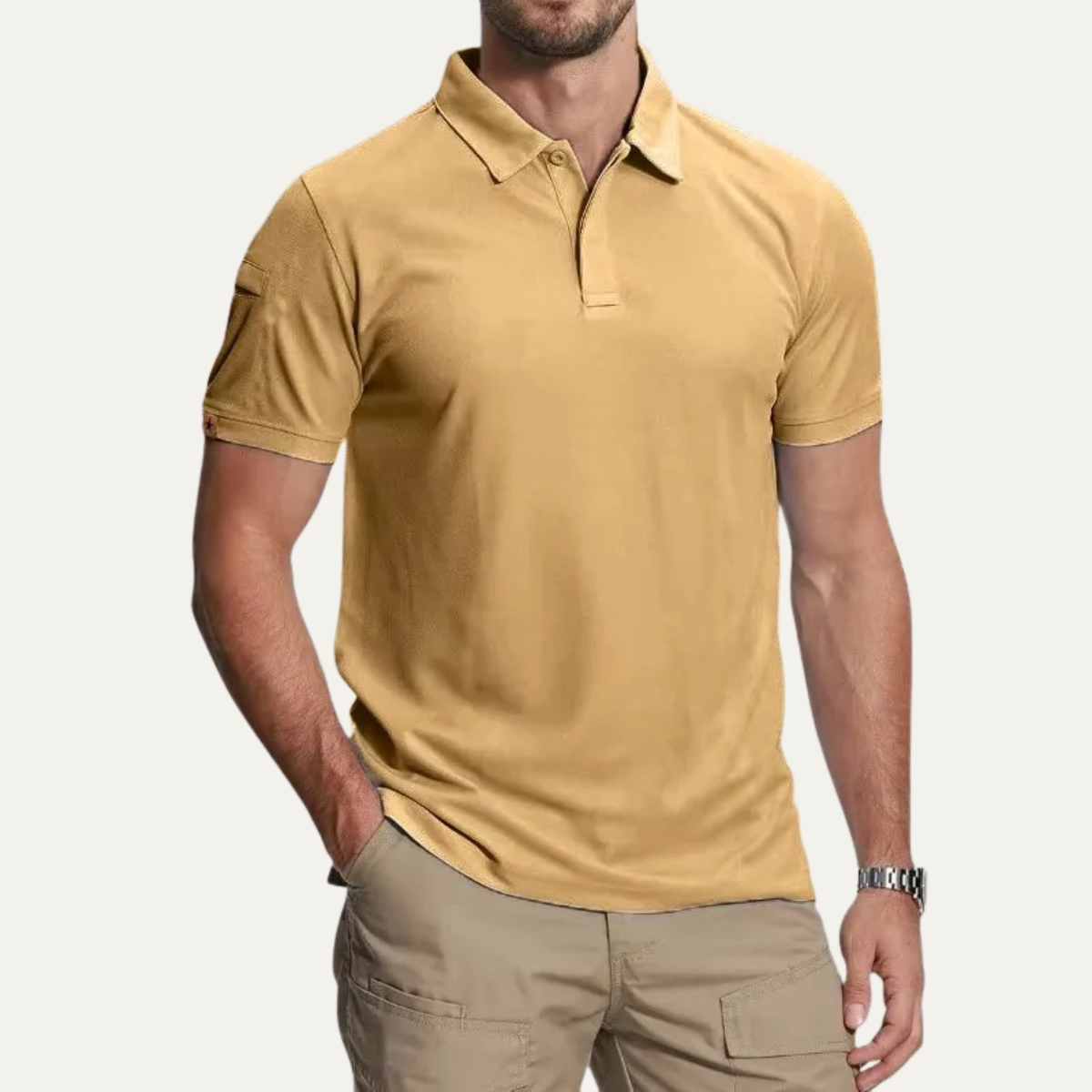 Men's Breathable Sports Polo Shirt Lightweight