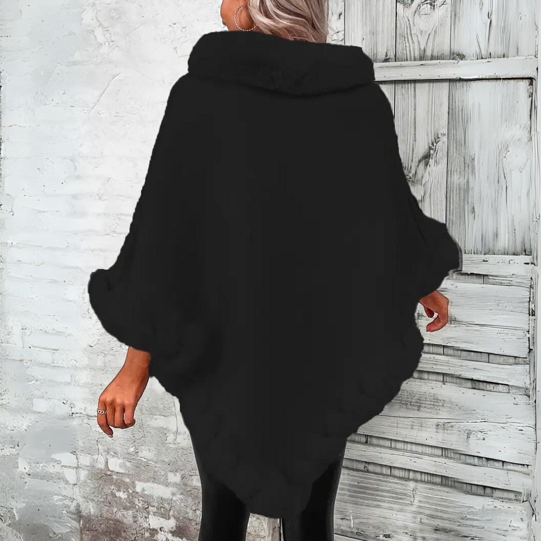 Women's Knitted Cape Warm Sophisticated