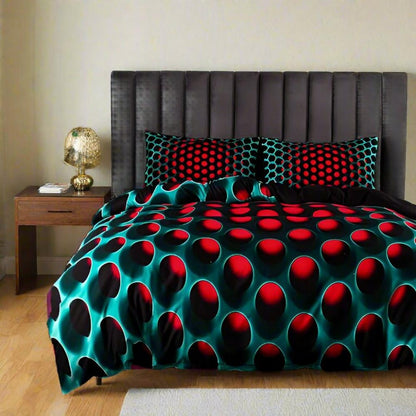 Cosmic Vortex Quilt Cover Set 3 Piece - Vonnera