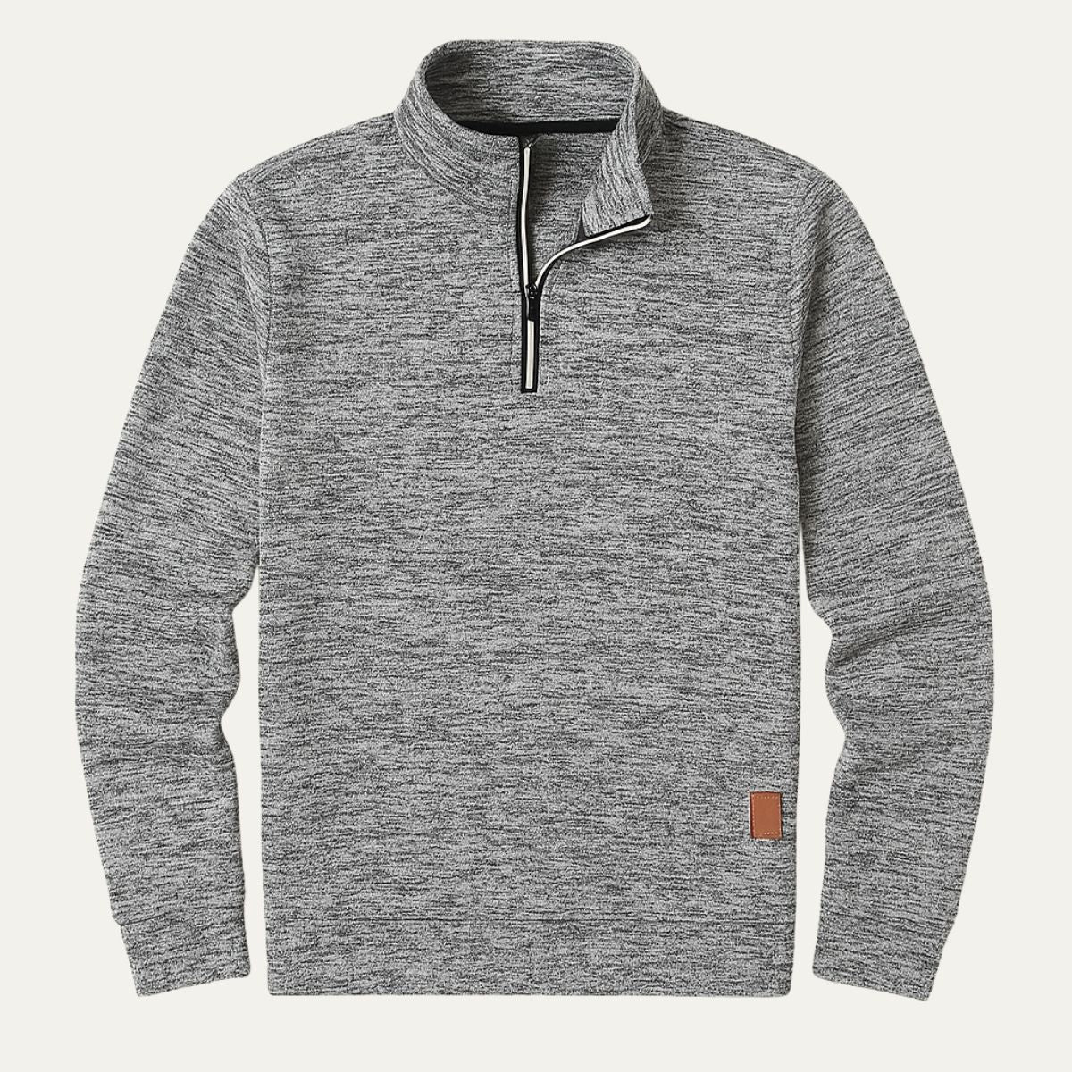 Men's Half Zip Fleece Pullover Sweater - Vonnera