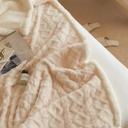Plush Winter Throw Blanket Thick