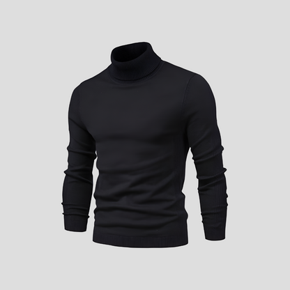 Men's Turtleneck Wool Sweater