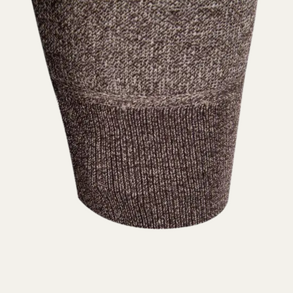Men's Casual Cardigan Knit Button Up With Pockets