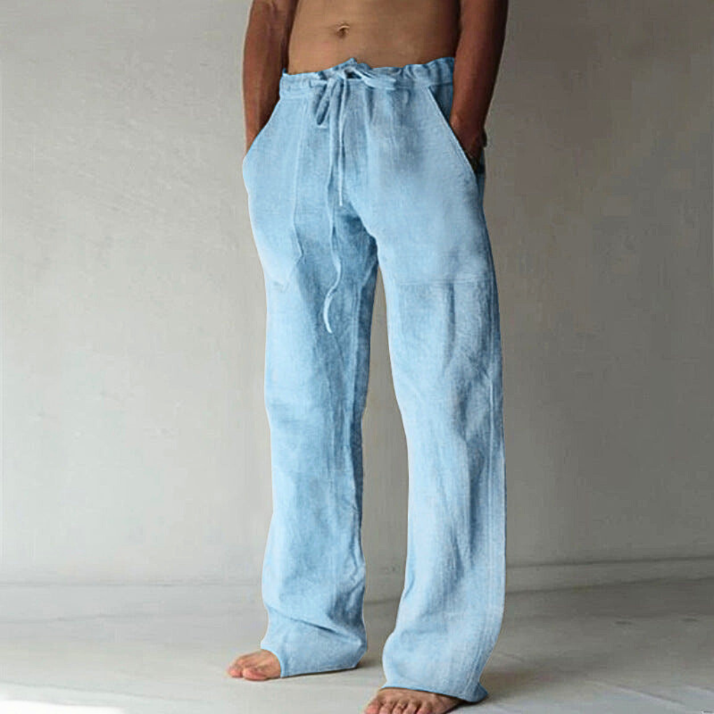 Women's High Waist Casual Pants Drawstring