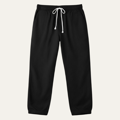 Men's Cotton Linen Drawstring Pants Loose Fit