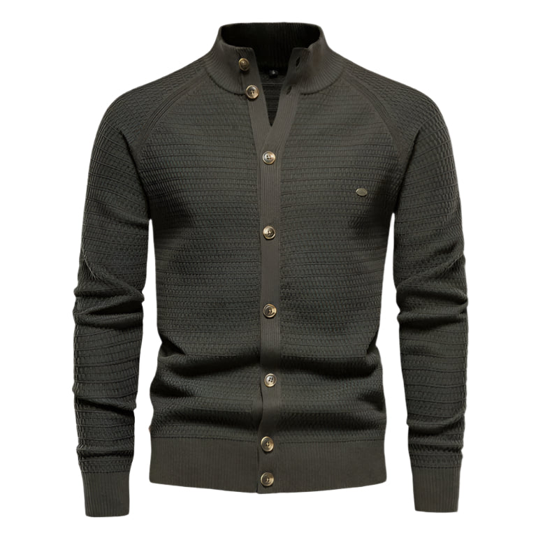 Men's Cotton Cardigan Sweater