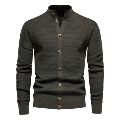 Men's Cotton Cardigan Sweater