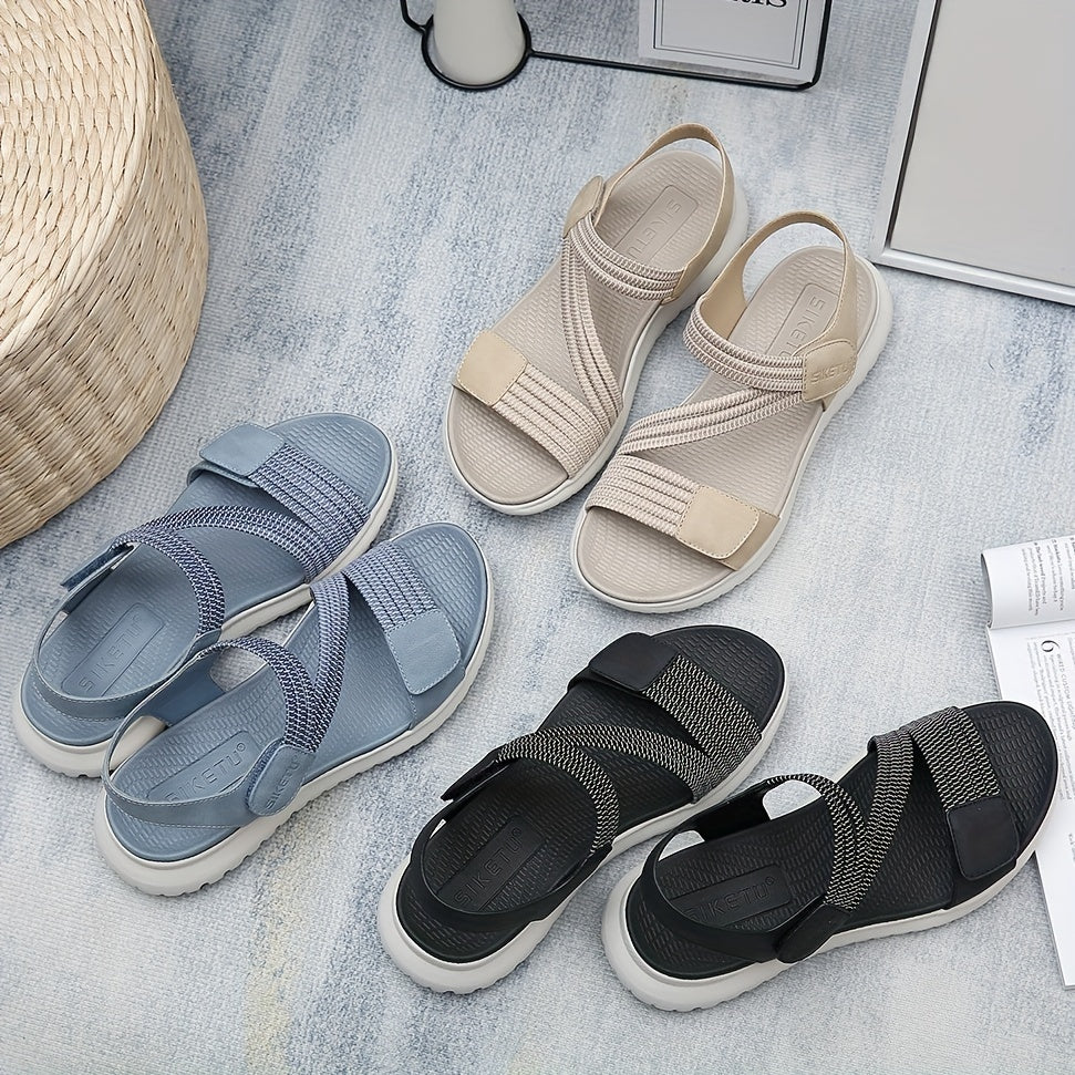 Women's Orthopedic Sandals Arch Support Black