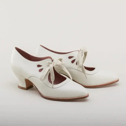 Women's Mary Jane Closed-Toe Shoes Vintage Style