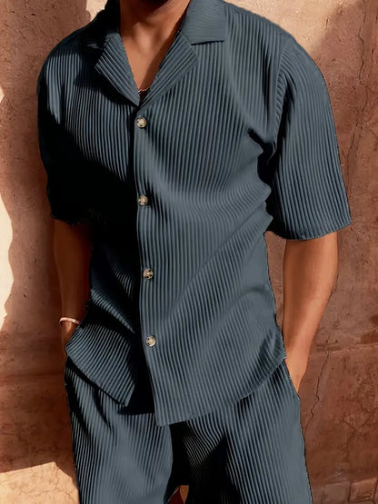 Linen Summer Set Casual Beige