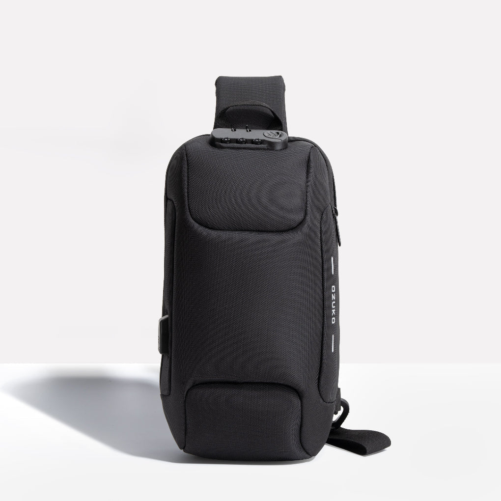Crossbody Travel Bag Anti-Theft USB Port - Vonnera
