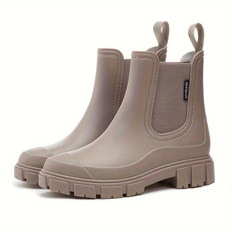 Women's Waterproof Rain Boots Slip-Resistant Lug Sole - Vonnera