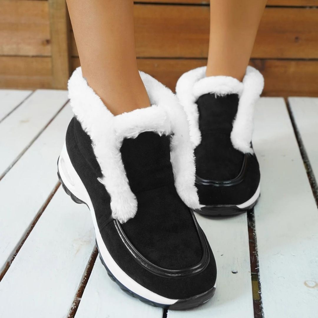 Vegan Leather Ankle Boots