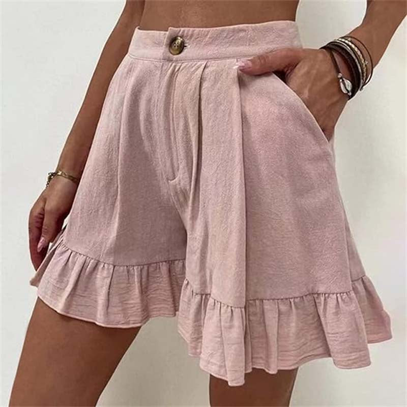 Women's Flared Shorts Soft Fabric