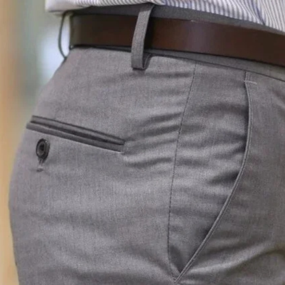 Men's Slim Fit Dress Pants Wrinkle Resistant