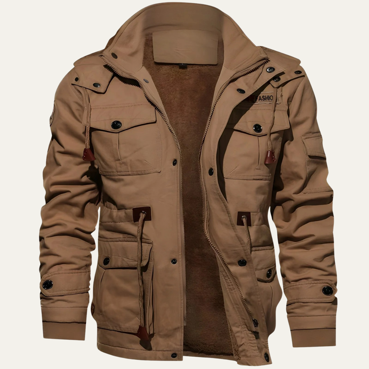 Lonsdale Men's Tactical Jacket Waterproof Military Style - Vonnera