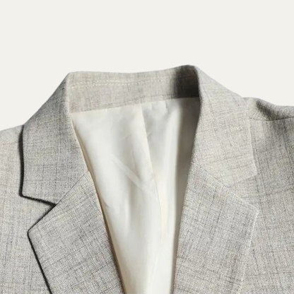 Men's Slim Fit Blazer Lightweight Business Navy