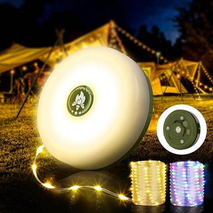 Portable Camping Lantern 4-in-1 Rechargeable LED Light