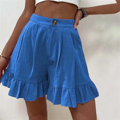 Women's Flared Shorts Soft Fabric