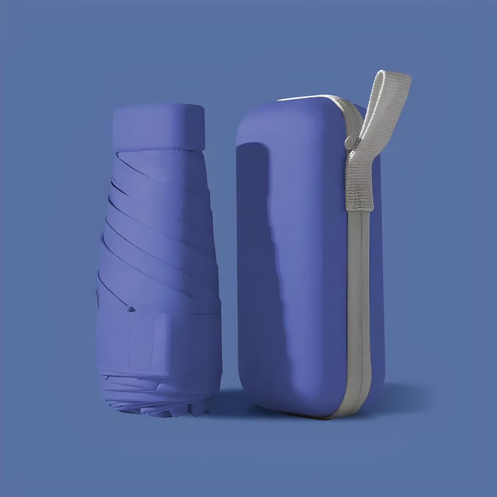 Portable Travel Umbrella With Case