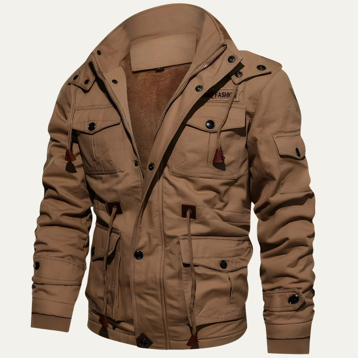 Lonsdale Men's Tactical Jacket Waterproof Military Style