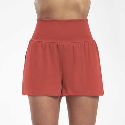 Women's High Waist Yoga Shorts - Vonnera