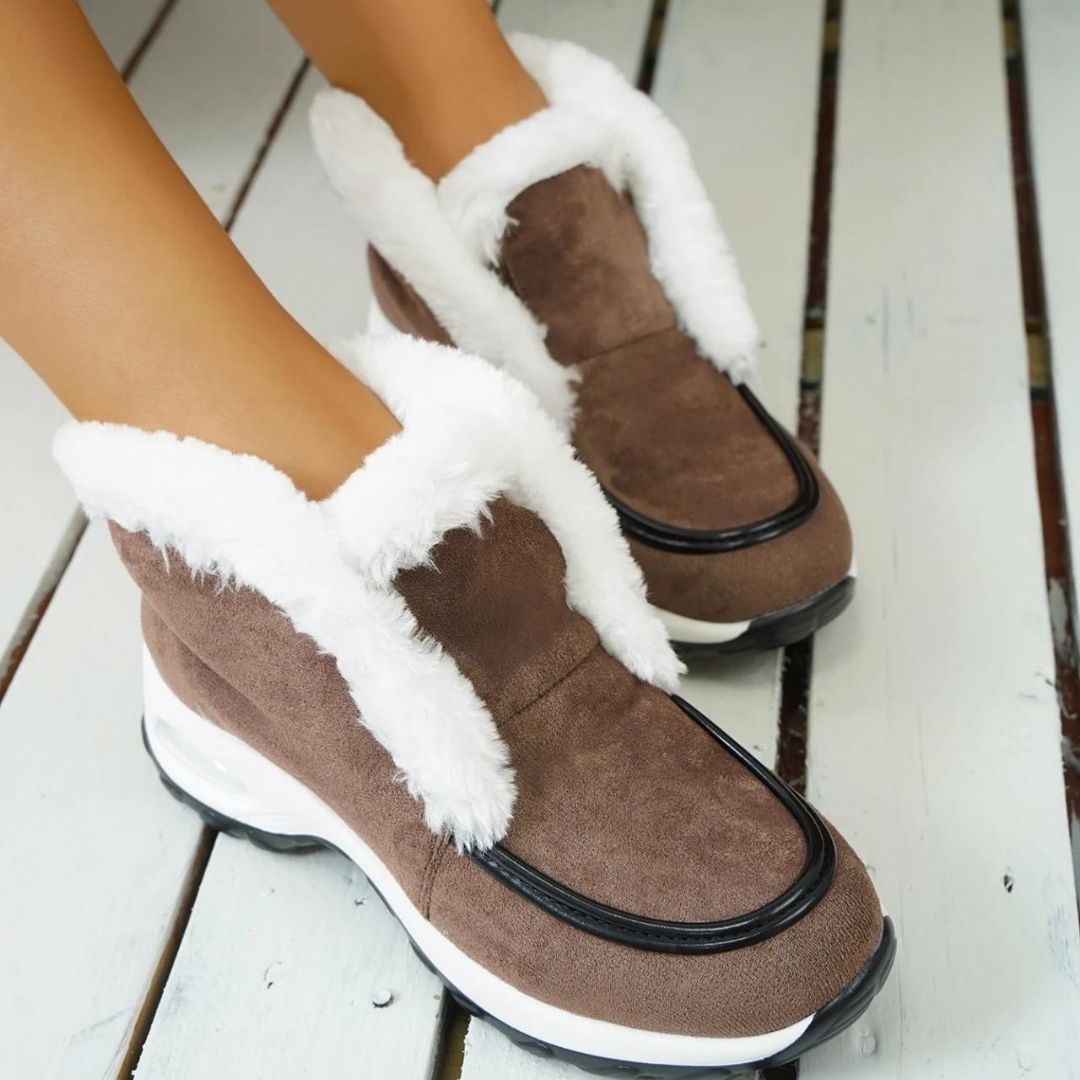 Vegan Leather Ankle Boots
