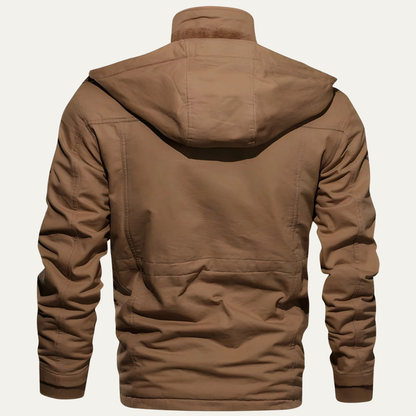 Lonsdale Men's Tactical Jacket Waterproof Military Style