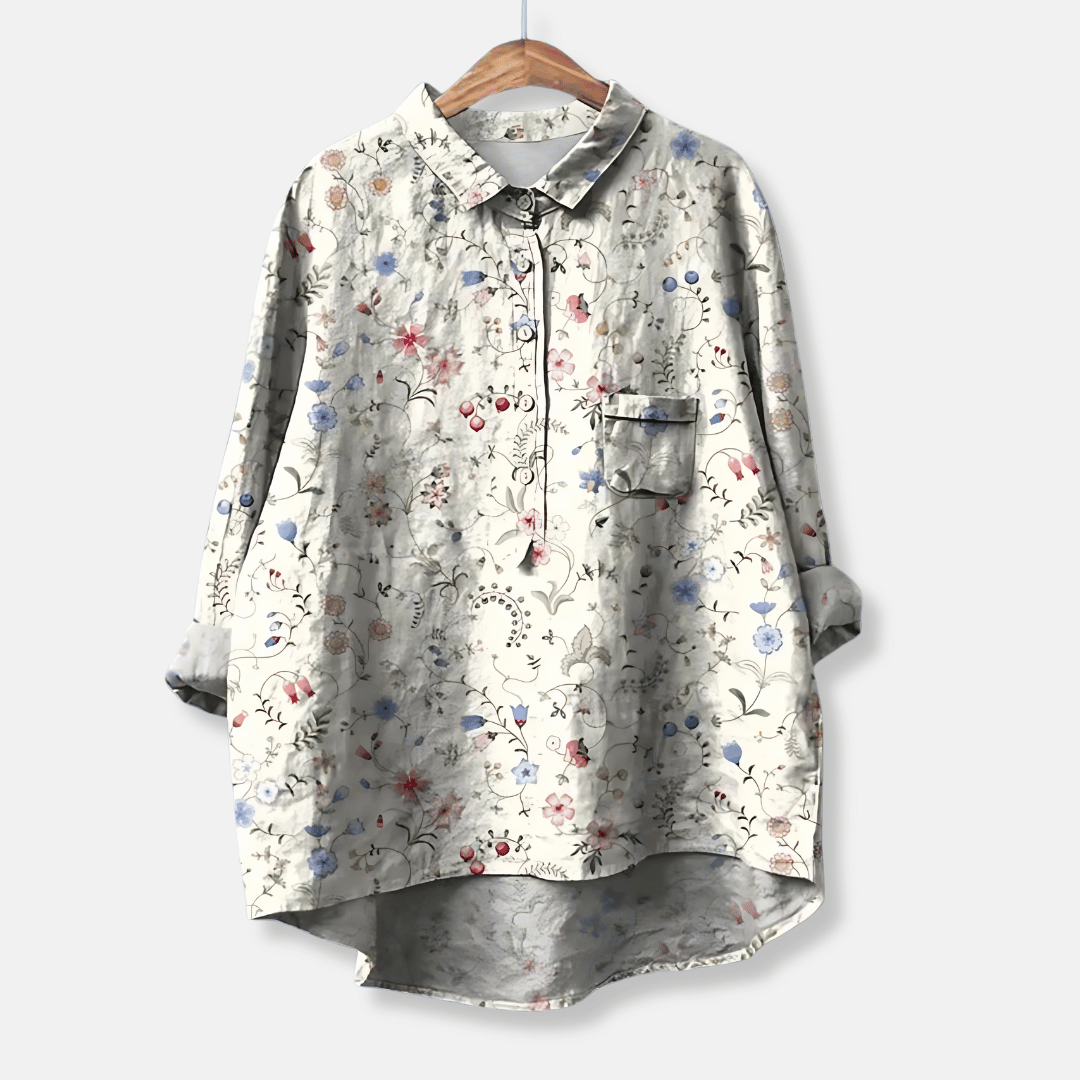 Women's Loose Fit Long Blouse