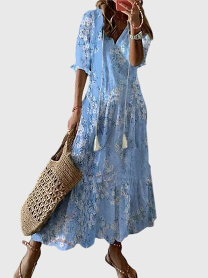 Women's Vintage Summer Boho Dress