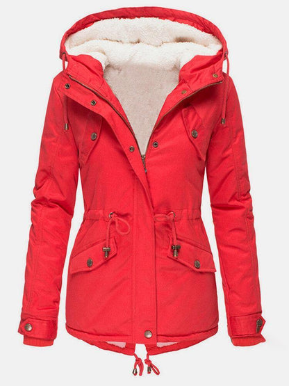 Water Repellent Winter Parka Coat