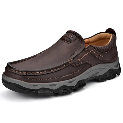 Men's Slip-On Loafers Casual Round Toe