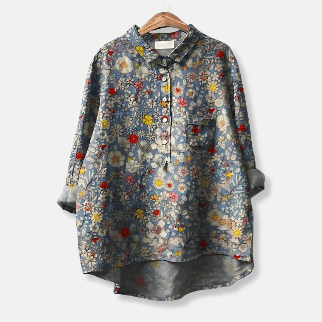 Women's Loose Fit Long Blouse