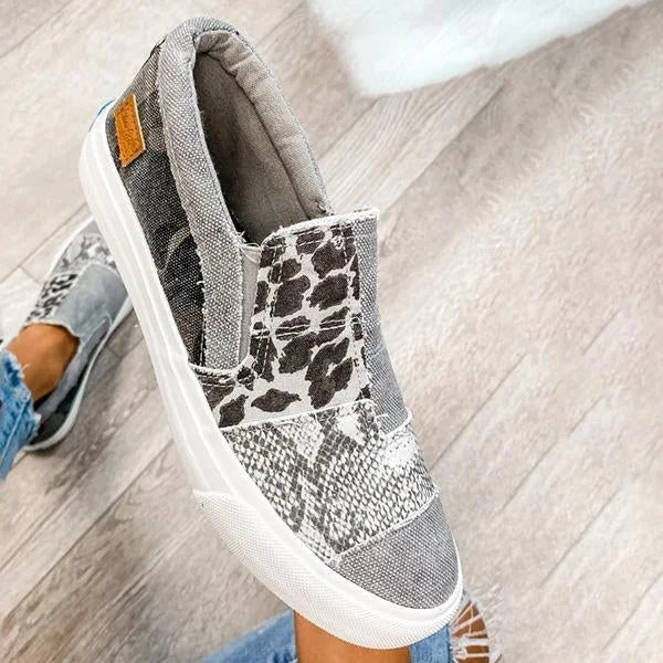 Vonnera Women's Canvas Slip On Shoes