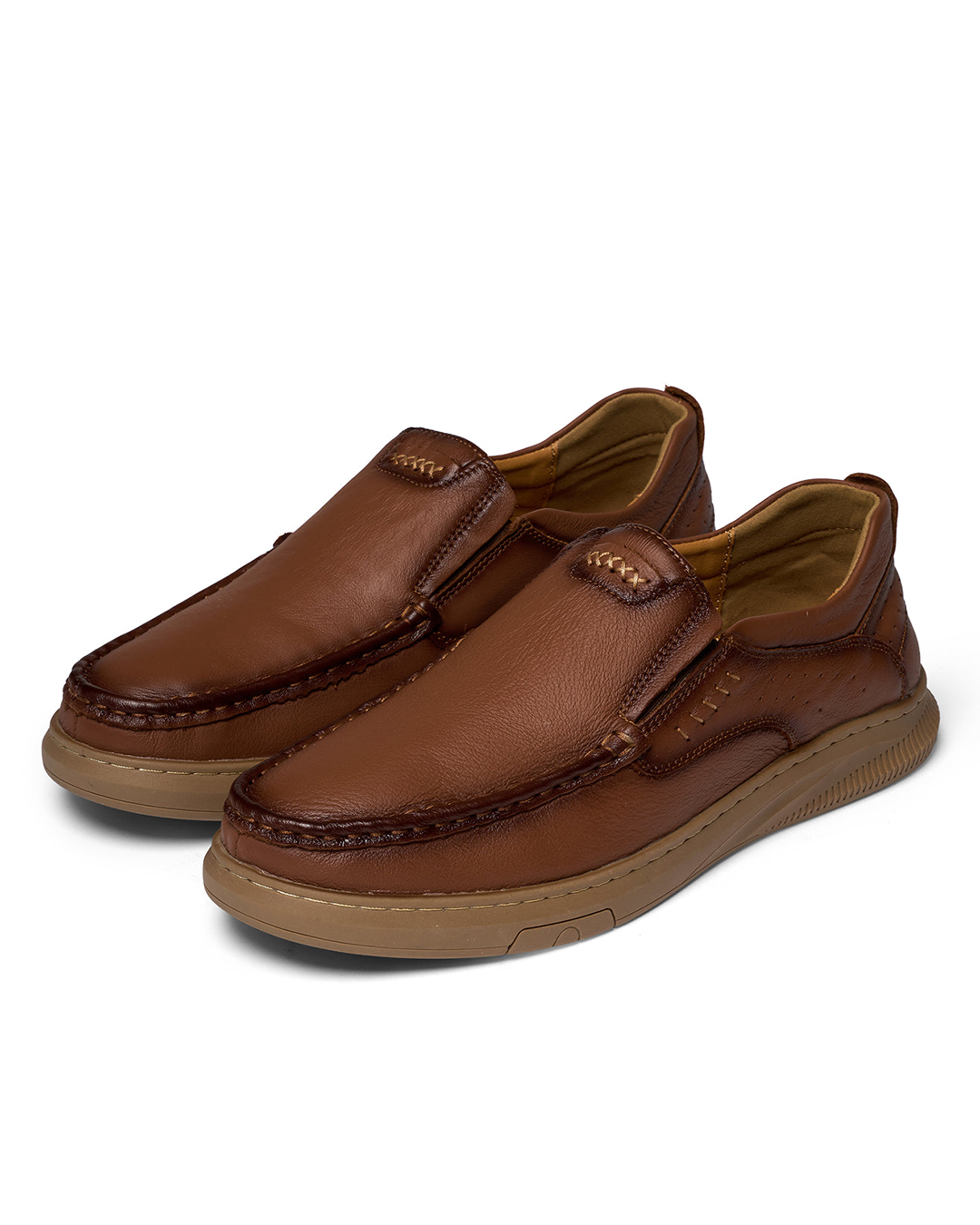 Men's Slip On Shoes Low Cut Leather - Vonnera