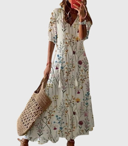 Women's Vintage Summer Boho Dress