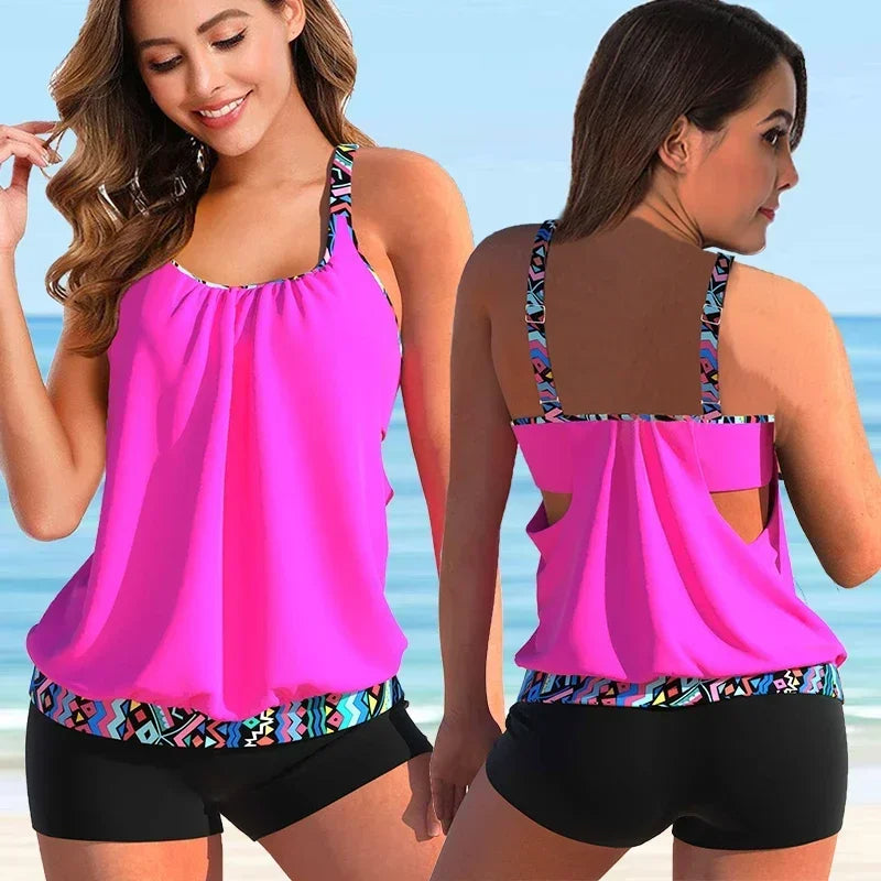 Women's Floral Print Bikini Set