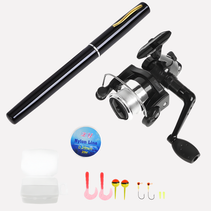 Portable Mini Telescopic Fishing Rod Reel Combo - Vonnera
